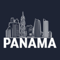 Panama City Skyline Silhouette Outline Sketch Snapback Trucker Cap | Artistshot