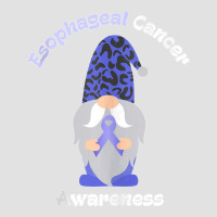 Gnome Esophageal Cancer Awareness Purple Periwinkle Ribbon Tank Top Foam Trucker Hat | Artistshot