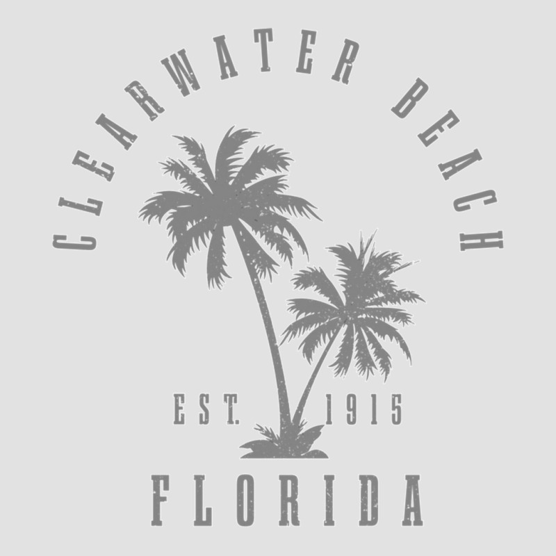 Clearwater Beach Est 1915 Fl Florida Vintage Pullover Hoodie Foam Trucker Hat by cm-arts | Artistshot