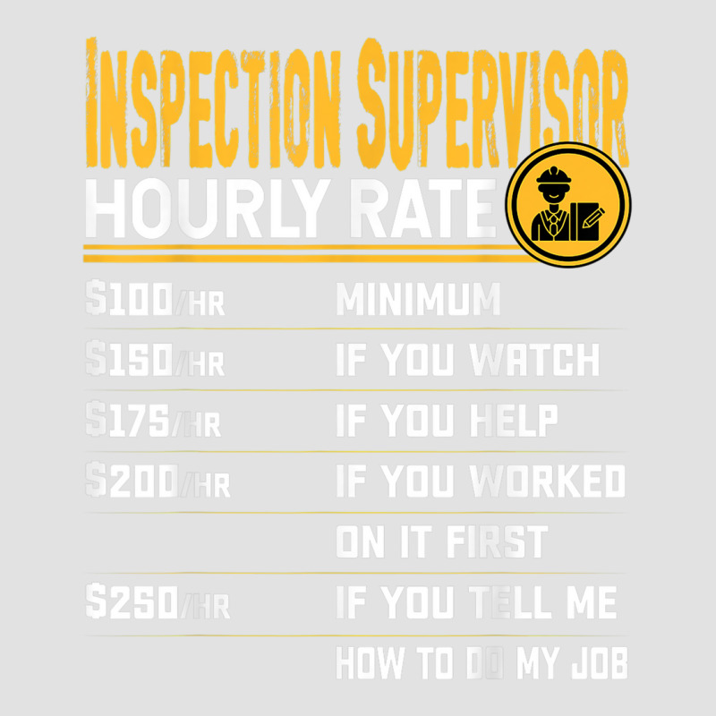 Inspection Supervisor Hourly Rate Funny Inspection Director Foam Trucker Hat by Newdesigns | Artistshot