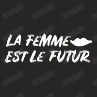 Feminist La Femme Est Le Futur Female Ladies Fitted T-shirt | Artistshot