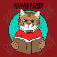 Curious Cats Visit The Library Foam Trucker Hat | Artistshot