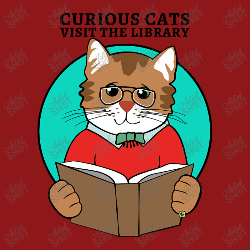 Curious Cats Visit The Library Foam Trucker Hat by webberkyla | Artistshot