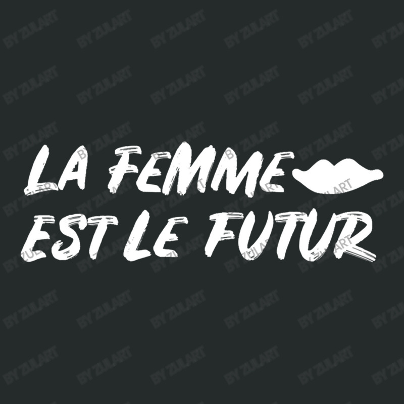 Feminist La Femme Est Le Futur Female Women's Triblend Scoop T-shirt by ZulArt | Artistshot