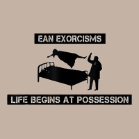 Ean Exorcisms Life Begins At Possession T Shirt Foam Trucker Hat | Artistshot