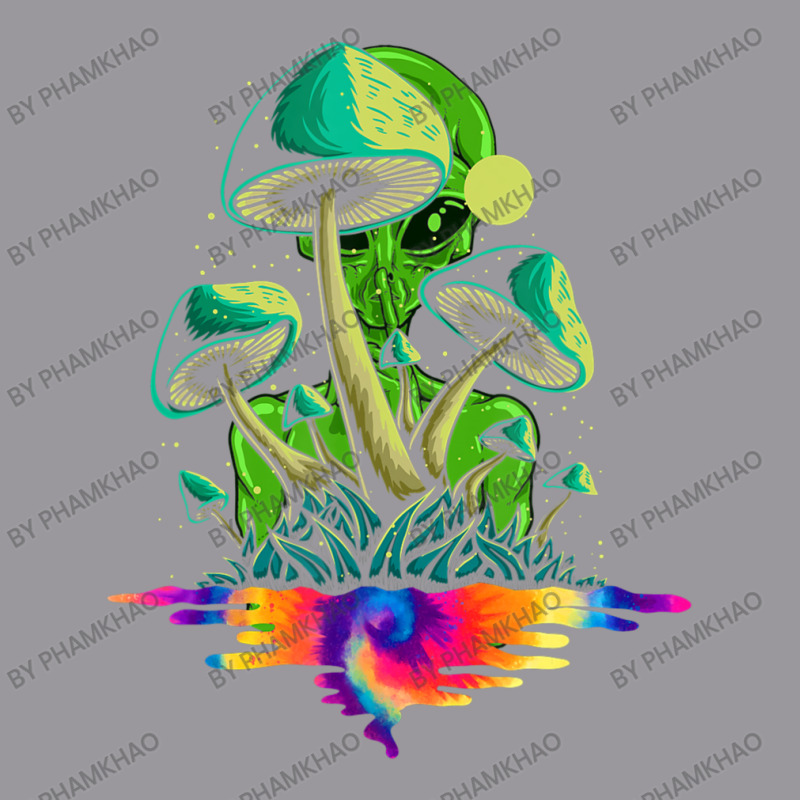 Psychedelic Mushroom Magic Shrooms Trippy Alien Adjustable Baseball Cap by phamkhao | Artistshot