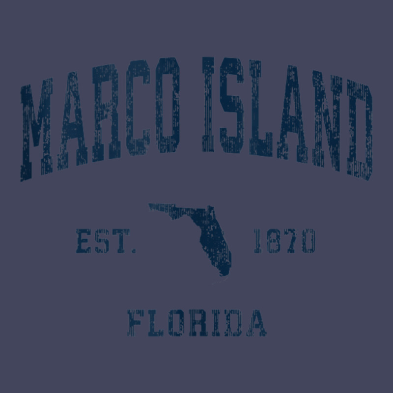 Marco Island Florida Fl Vintage Athletic Navy Sports Design Tank Top Adjustable Baseball Cap by cm-arts | Artistshot