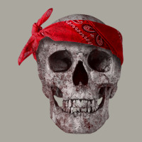 Skull With Red Paisley Bandana, Thug, Gangster Dyed Cap | Artistshot