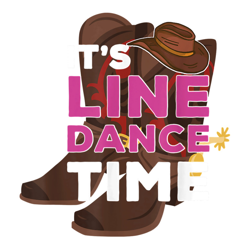 It's Line Dance Time Country Western Line Dancer Boots Hat Dyed Cap by cm-arts | Artistshot