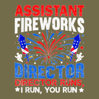 Assistant Fireworks Director Usa Independence Day July 4th Dyed Cap | Artistshot