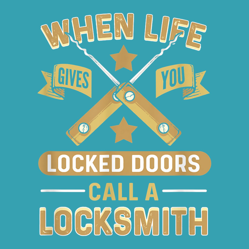 When Life Gives You Locked Doors Call A Locksmith Dyed Cap by Tees | Artistshot