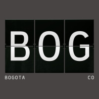 Bog Bogota Colombia South American Retro Travel Airport Code Premium T Dyed Cap | Artistshot