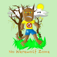 No Werewolf Zone By Doomaflotchy Jr. Urban Heavy T-shirt | Artistshot