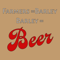 Farmers = Barley, Barley = Beer Urban Heavy T-shirt | Artistshot