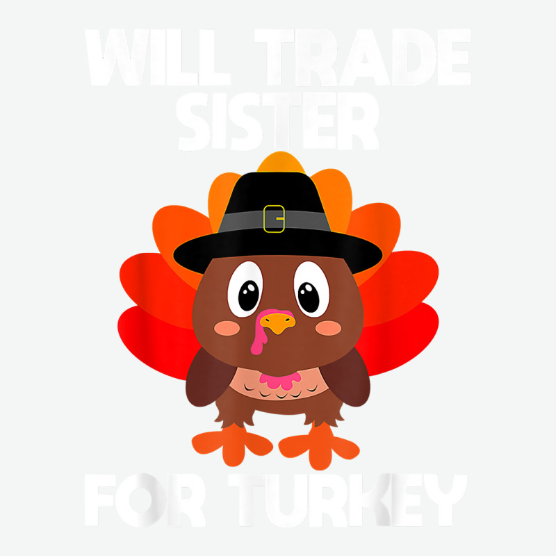 Thanksgiving For Boys Kids Will Trade Sister For Turkey T Shirt Urban Heavy T-shirt | Artistshot