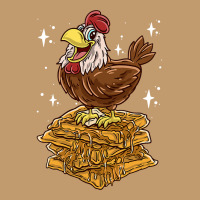 Chicken Chick And Waffles Funny Waffle Joke Pancakes Breakfast 53 Roos Urban Heavy T-shirt | Artistshot