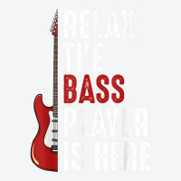 Relax The Bass Player Is Here Guitarist Instrument Strings Urban Heavy T-shirt | Artistshot