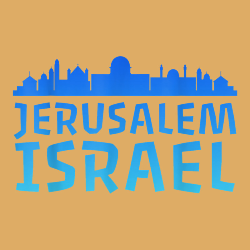 Jewish Jerusalem Design I Love Israel Urban Pullover Hoodie | Artistshot