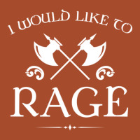 Barbarian - I Would Like To Rage Leatherette Tumbler | Artistshot