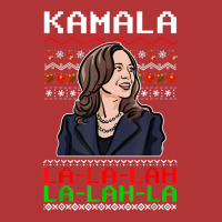 Santa Kamala Ugly Christmas Sweater Meme Kamalalala Leatherette Tumbler | Artistshot