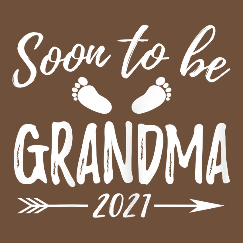 Womens Soon To Be Grandma Est.2021 Pregnancy Announcement T Shirt Leatherette Tumbler | Artistshot