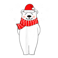 Polar Bear Christmas Pajamas Family Polar Bear In Santa Hat T-shirt Bomber Jacket | Artistshot