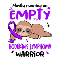 Hodgkins Lymphoma Awareness T  Shirt Mostly Running On Empty Hodgkin's Bomber Jacket | Artistshot