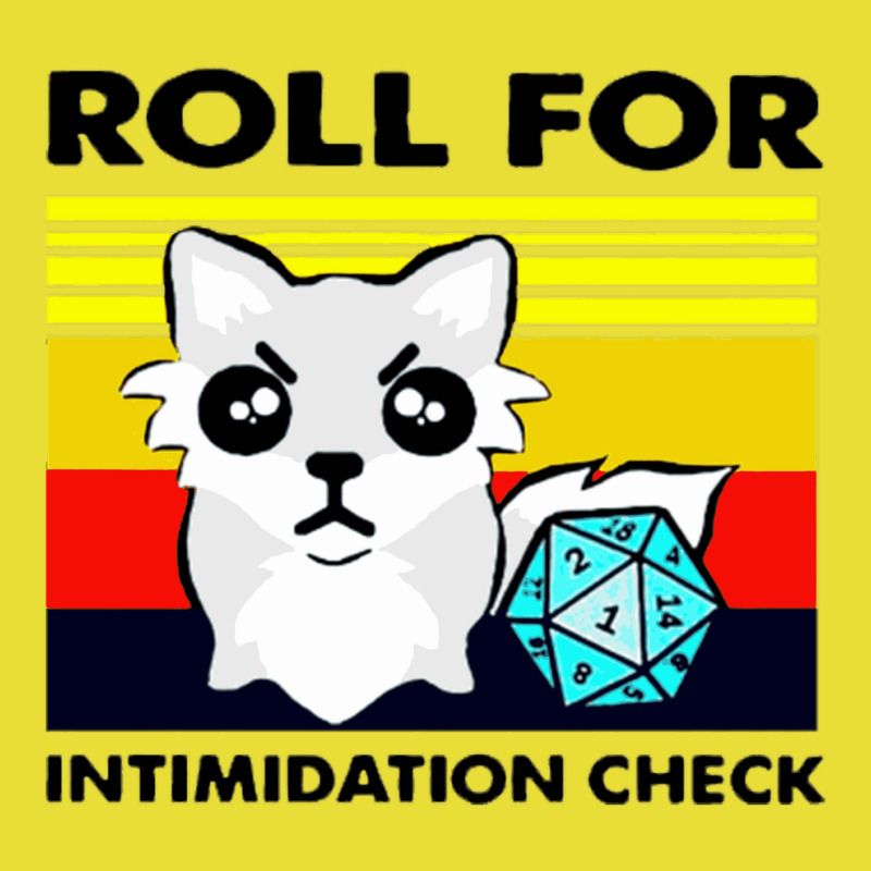 Roll For Intimidation Check Beanie by cm-arts | Artistshot