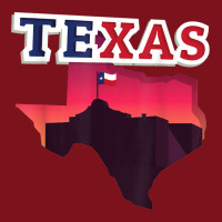 State Of Texas Map With State Flag Beanie | Artistshot