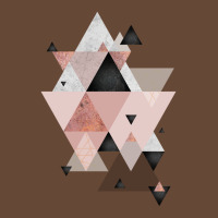 Geometric Compilation In Rose Gold And Blush Pink Beanie | Artistshot