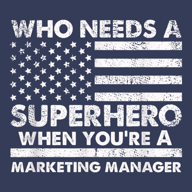 Funny Marketing Manager Superhero Vintage For Men Dad Visor hat by Bewitch | Artistshot