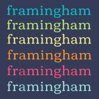 Framingham Massachusetts (ma) Cute And Colorful Text Visor Hat | Artistshot