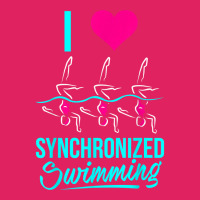 I Love Synchronized Swimming T Shirt Pom Pom Beanie | Artistshot