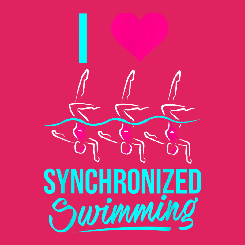 I Love Synchronized Swimming T Shirt Pom Pom Beanie by sanermjtaven | Artistshot