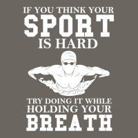 Funny Swimming Swimmer Gift Hard Sport Holding Your Breath T Shirt Sun Shade Cap | Artistshot