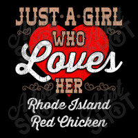 Just A Girl Who Loves Her Rhode Island Red Chicken Mesh Back Trucker Hat | Artistshot