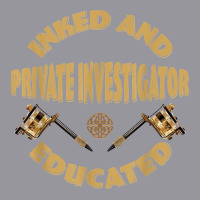 Inked And Educated Private Investigator T Shirt Retro Trucker Cap | Artistshot