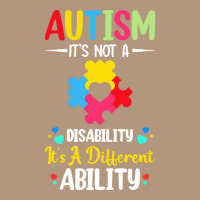 Autism Its Not A Disability Its A Dif T  Shirt Autism It's Not A Disab Retro Trucker Cap | Artistshot