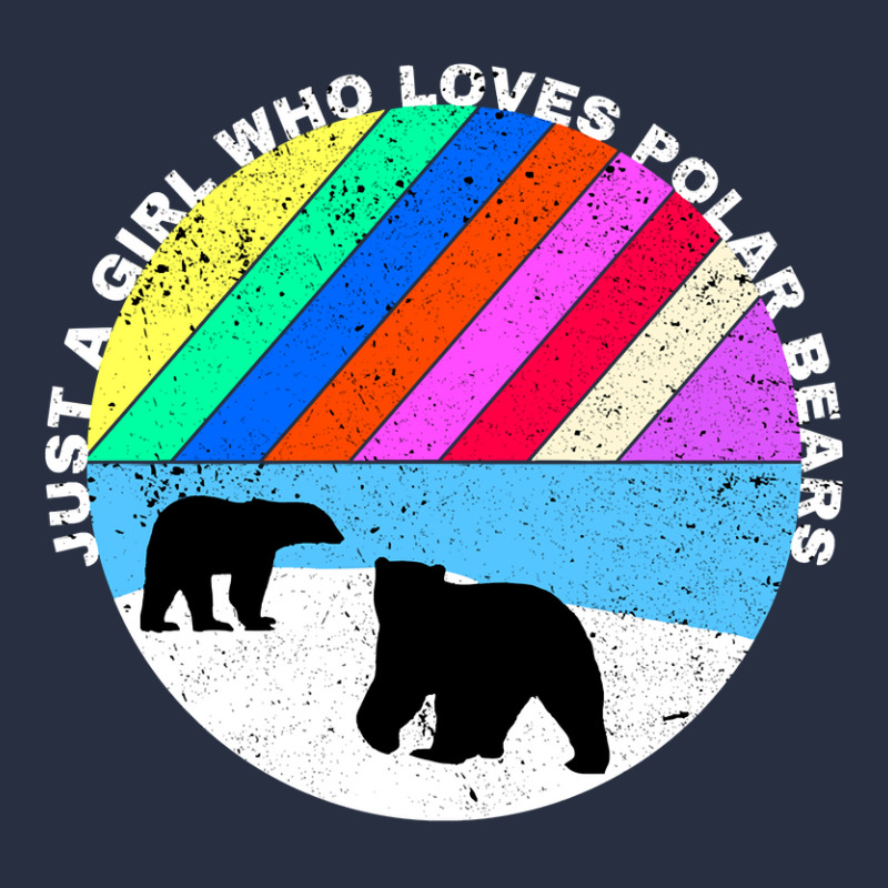 Bear Just A Girl Who Loves Polar Bears 461 Polar Panda Retro Trucker Cap by circularflap | Artistshot