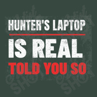 Hunter's Laptop Is Real, Anti Joe Biden Authentic Laptop Seamless Cap | Artistshot