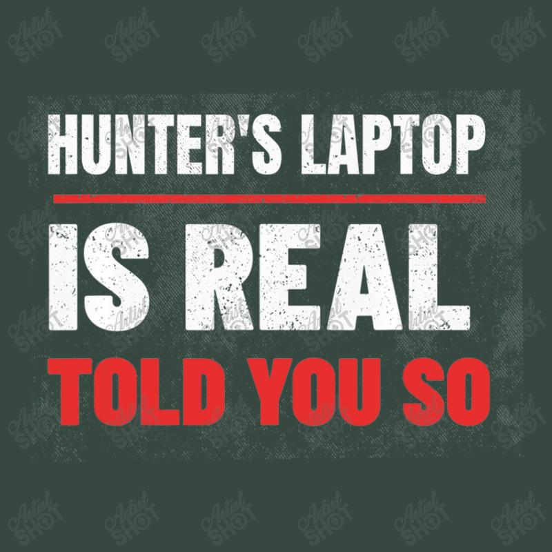 Hunter's Laptop Is Real, Anti Joe Biden Authentic Laptop Seamless Cap | Artistshot