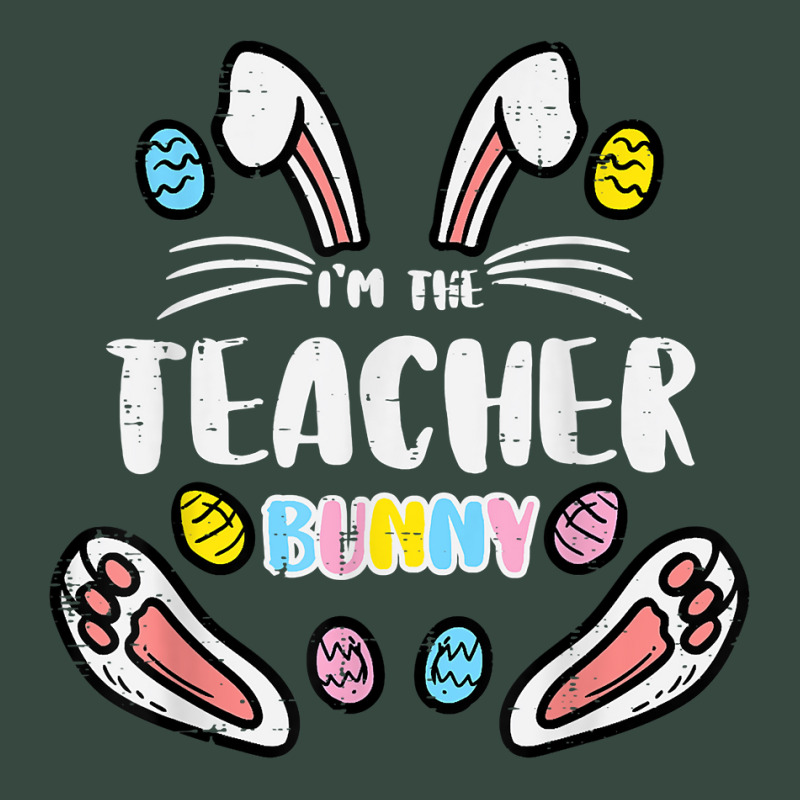 Im The Teacher Bunny Cute Easter Matching Family Rabbit T Shirt Seamless Cap | Artistshot