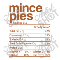 Mince Pies Nutrition Facts Funny Thanksgiving Christmas Food Seamless Cap | Artistshot