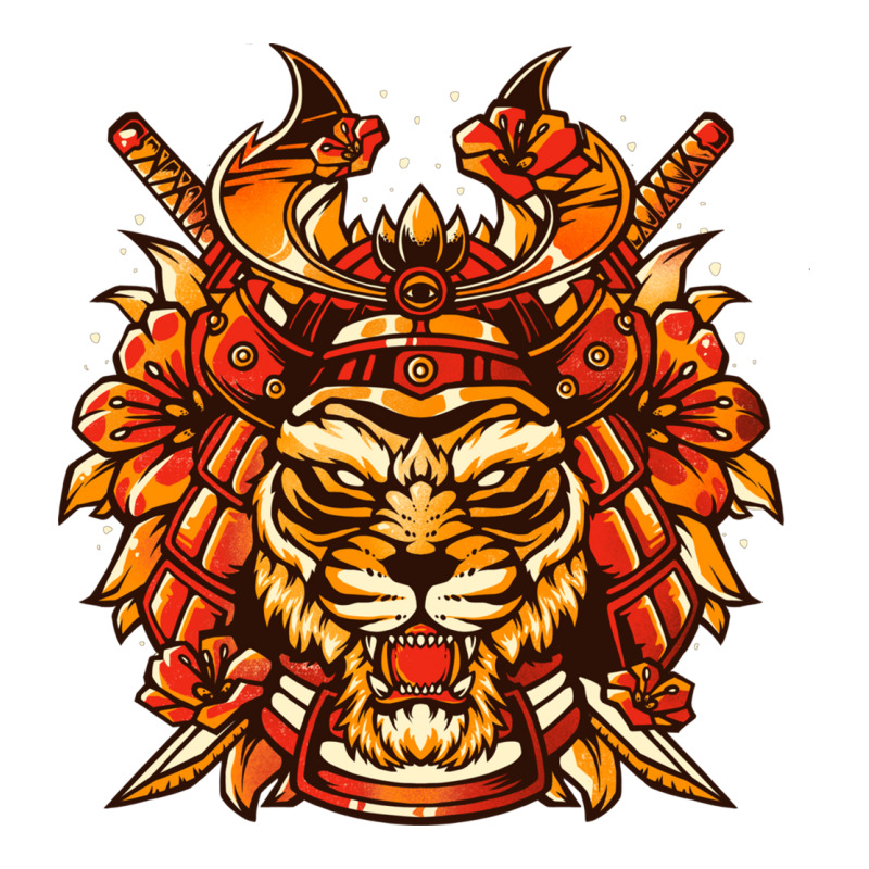 Copy Of Samurai Tiger   Cute Animal Feline Warrior Gift Seamless Cap by arif1 | Artistshot