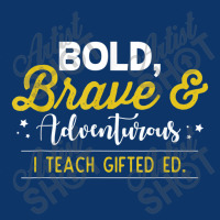 Bold Brave Adventurous Teacher Seamless Cap | Artistshot