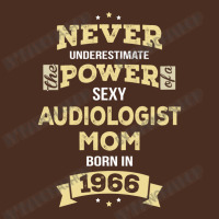 Never Underestimate Audiologist Mom Born In 1966 Yupoong Trucker Cap | Artistshot