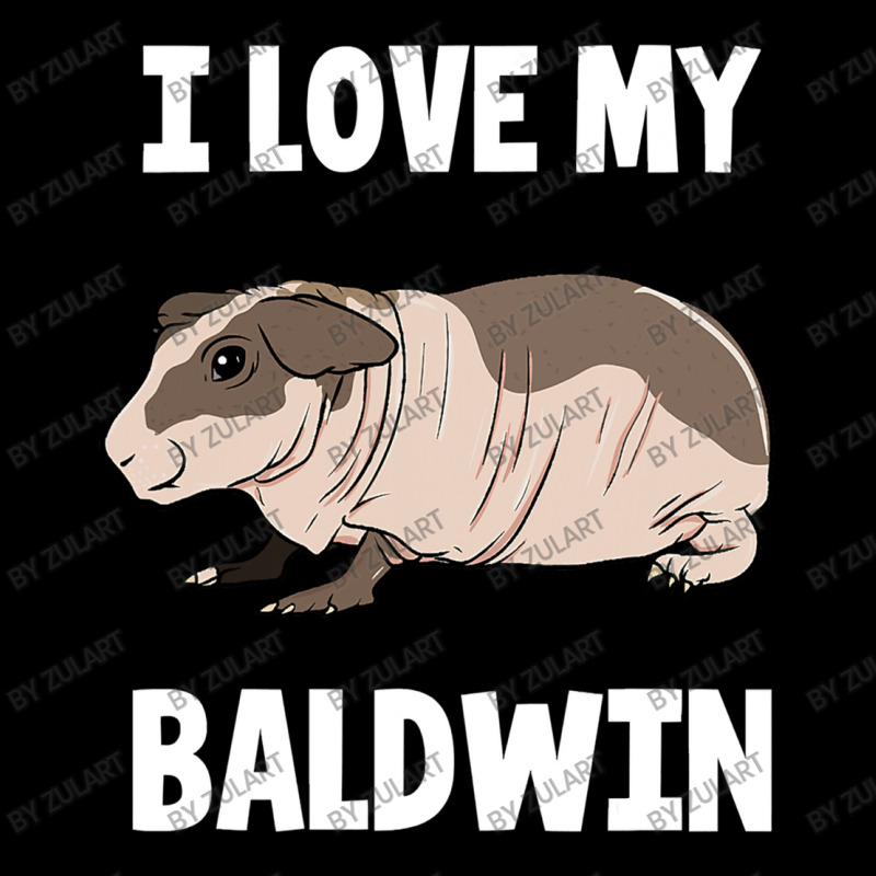 I Love My Baldwin Guinea Pig Pocket T-shirt | Artistshot