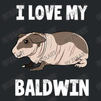 I Love My Baldwin Guinea Pig Crewneck Sweatshirt | Artistshot