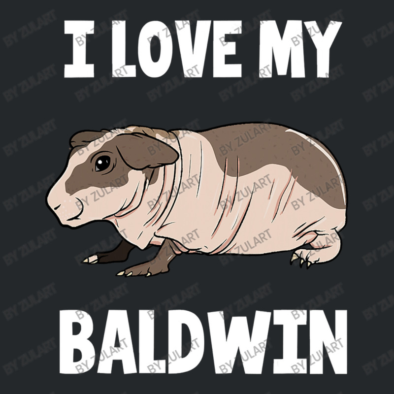 I Love My Baldwin Guinea Pig Crewneck Sweatshirt | Artistshot