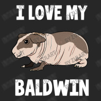 I Love My Baldwin Guinea Pig Men's T-shirt Pajama Set | Artistshot